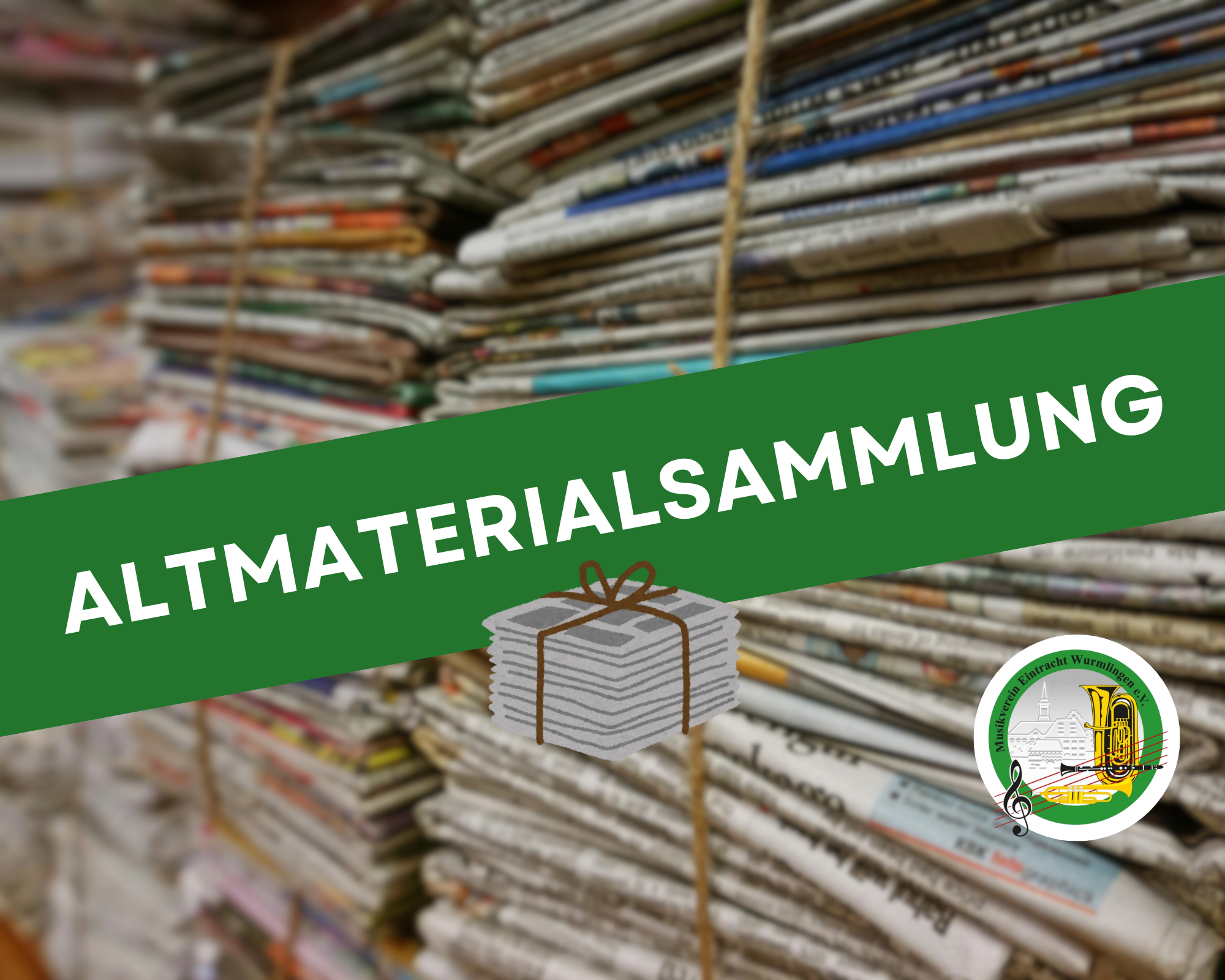 Altmaterialsammlung am 11. Oktober